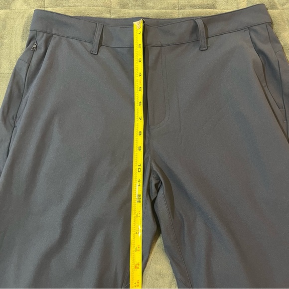 Fabletics Men’s The Don Trouser Classic Fit Pant Navy Blue 34x34 (32” Inseam) - Picture 8 of 12